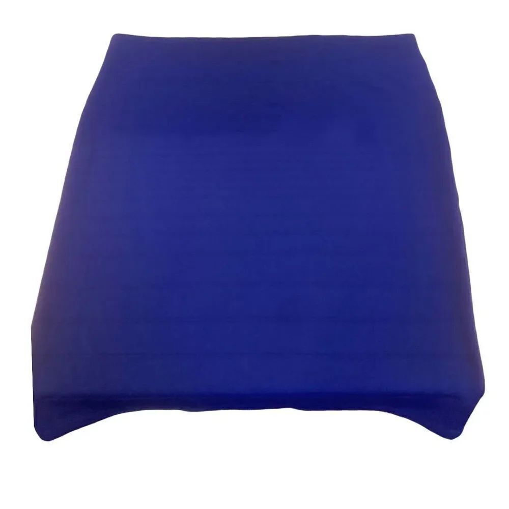 Royal Blue Plus Size Skirt